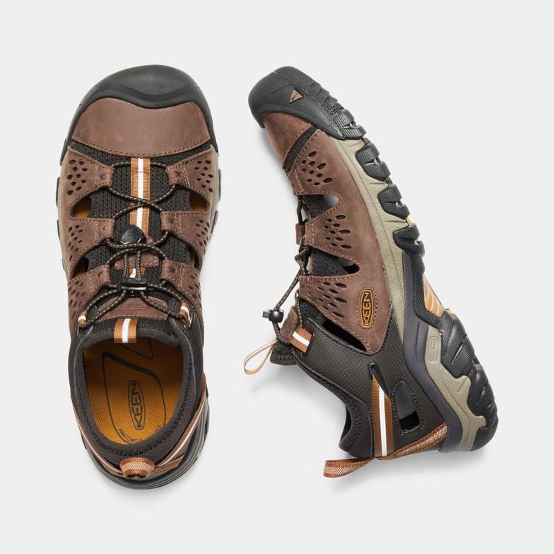 Keen Arroyo III - Erkek Trekking Sandalet - Kahverengi/Siyah - Türkiye (956403FYE)